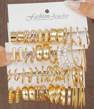 Cargar imagen en el visor de la galería, Aros mujer x Mayor - Lote de 12 unid. (surtido)