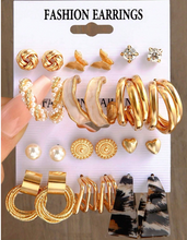 Cargar imagen en el visor de la galería, Aros mujer x Mayor - Lote de 12 unid. (surtido)