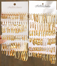 Cargar imagen en el visor de la galería, Aros mujer x Mayor - Lote de 12 unid. (surtido)