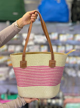 Cargar imagen en el visor de la galería, Cartera/Bolso Raffia x Mayor