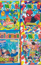 Cargar imagen en el visor de la galería, Libros para Colorear Lote de 12 unid. (surtido)