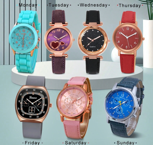 Relojes Mujer Lote 6 unid. (surtido)