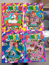 Cargar imagen en el visor de la galería, Libros para Colorear Lote de 12 unid. (surtido)
